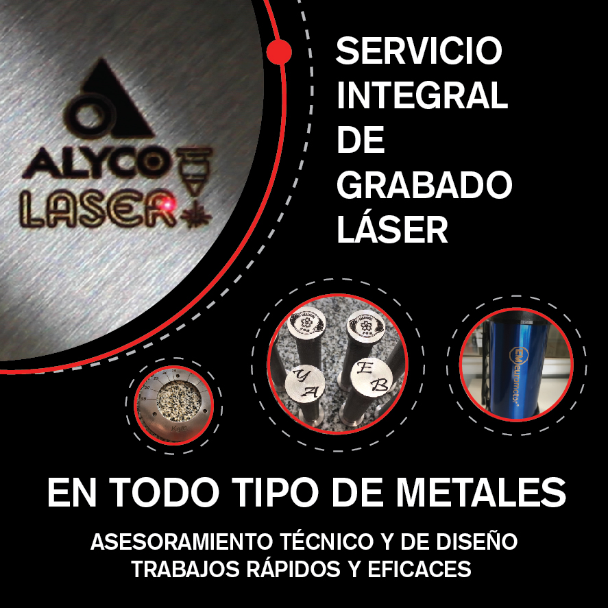 Grabado Laser en todo tipo de Metales