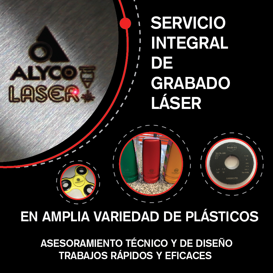 Grabado Laser en todo tipo de Plásticos